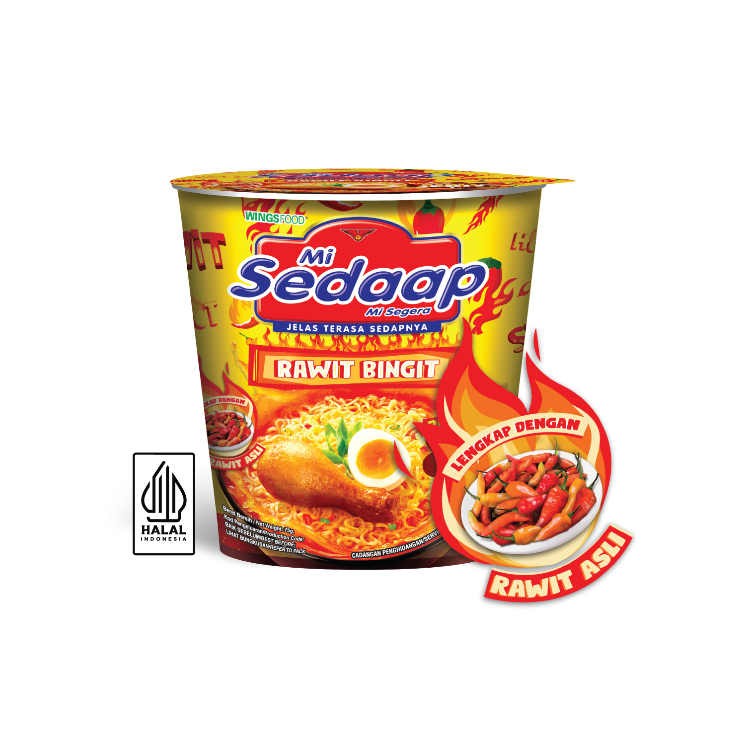 Mi Sedaap Cup Ayam Jerit