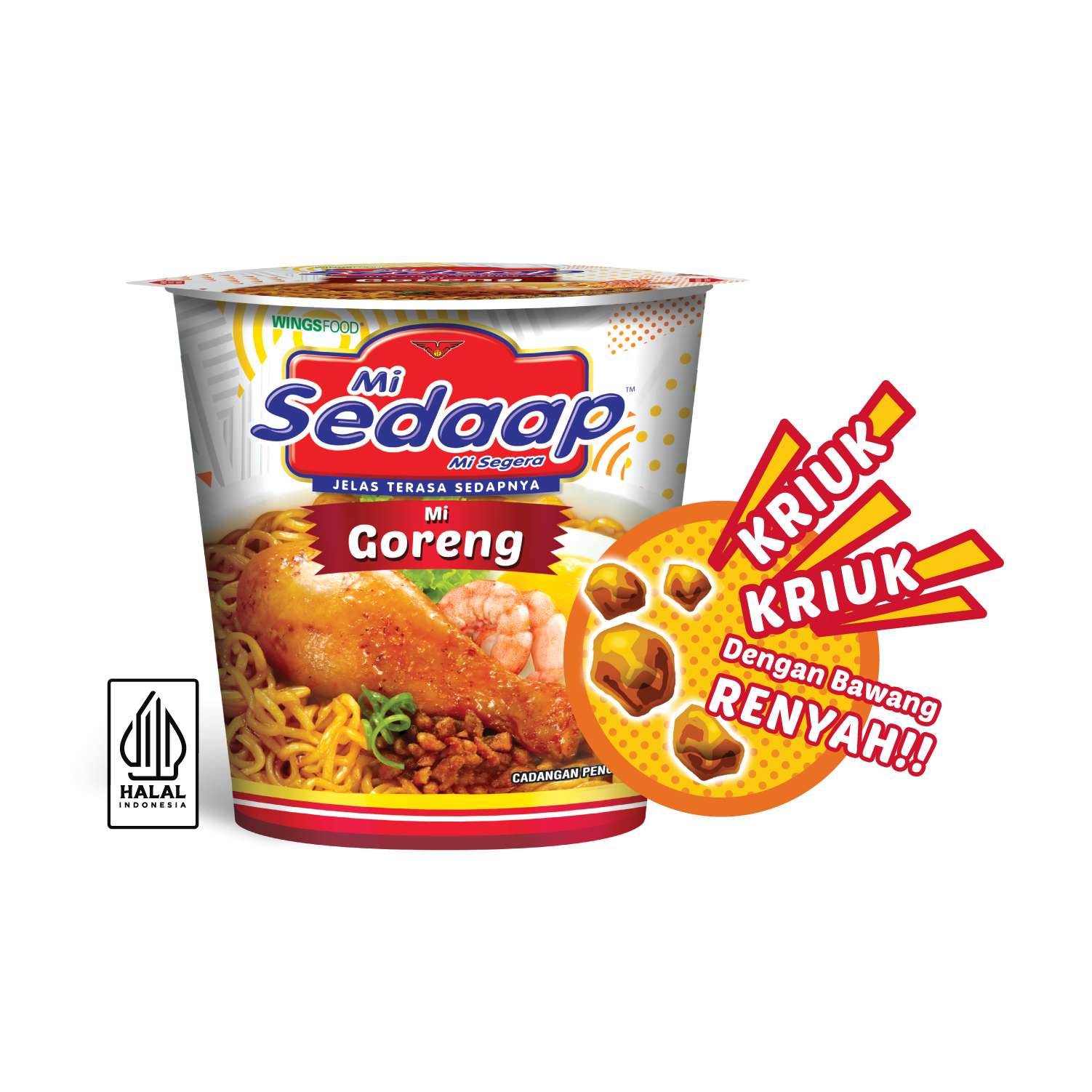Mi Sedaap Cup Goreng Asli