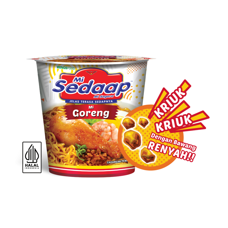 Mi Sedaap Cup Goreng Asli