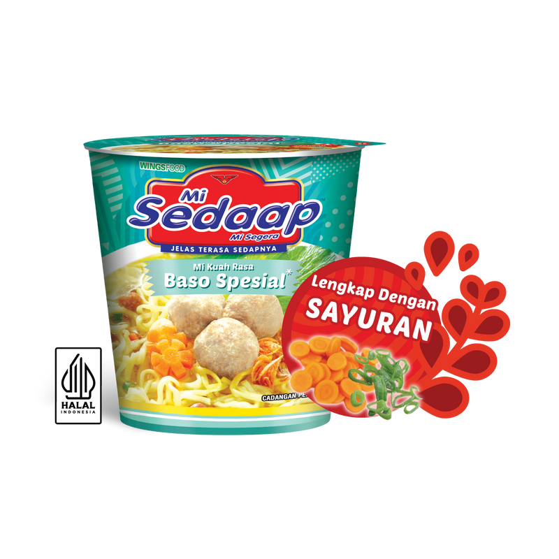 Mi Sedaap Cup Baso Special