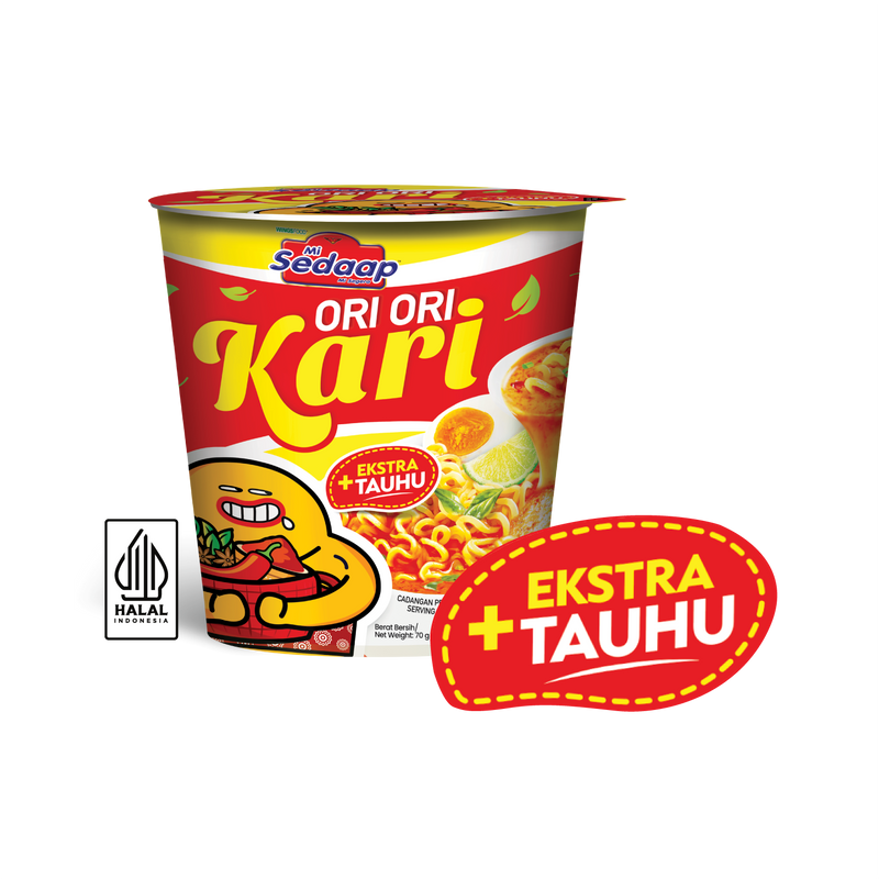 Mi Sedaap Cup Ori Ori Kari
