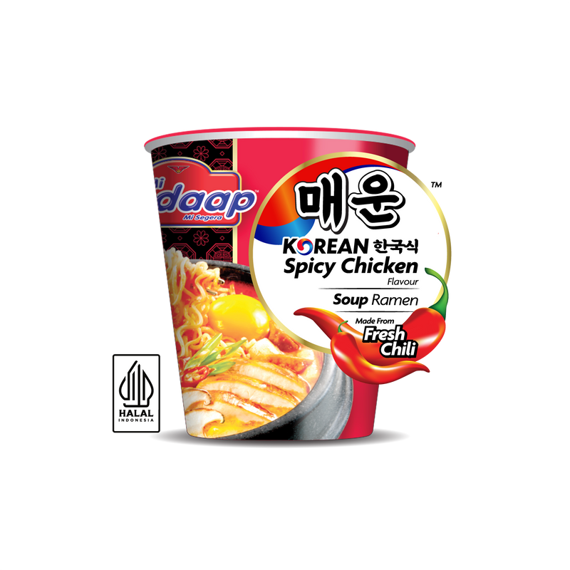 Mi Sedaap Cup Korean Spicy Chicken Soup