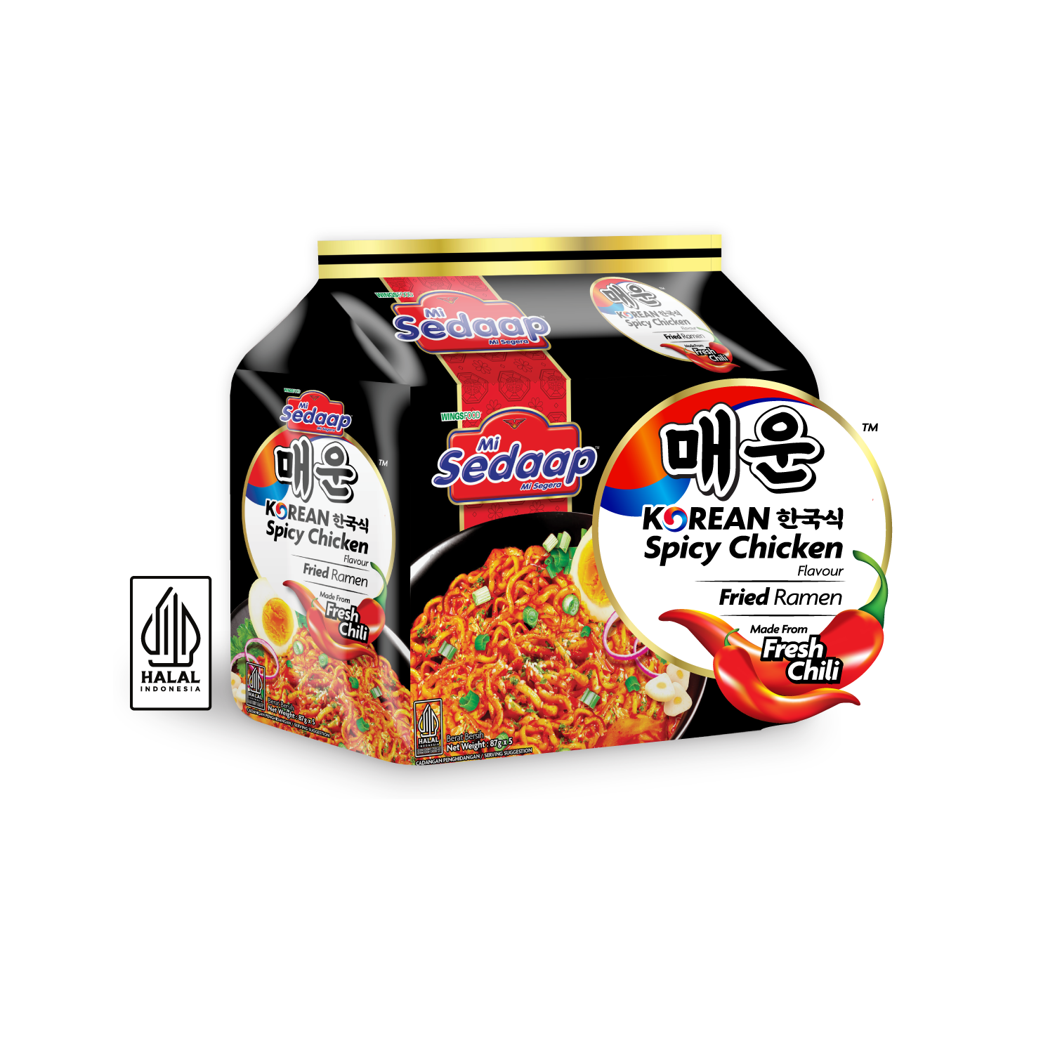 Mi Sedaap Korean Spicy Chicken